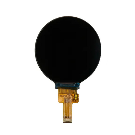 M&oacute;dulo LCD redondo de 390 &times; 390 de 1,12 pulgadas